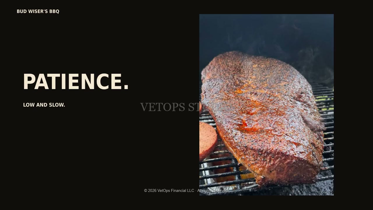 Sliced brisket in the Bud Wiser's BBQ brand film